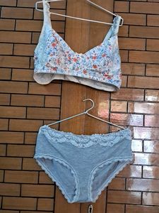 Combo Of  Five  Imported Fabric Bra
