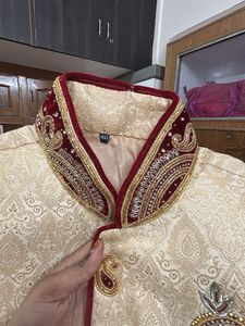 Embroidered Sherwani Suit