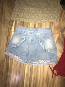 Little Girl Skirt Top Nikkar Size Weast 20 Age Group 5 Year To 6 Year