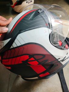 TVS RACING HELMET DOUBLE &#39;D&#39; Ring