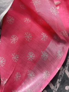 lenin Elegant Pink Saree