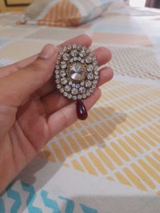 Diamond Saree Pin
