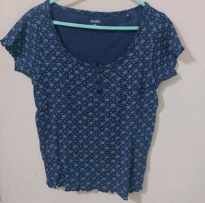 Zudio Navy Blue Top