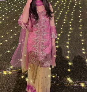 Heavily Embellished Garara Set