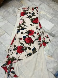 Floral Print Kurta