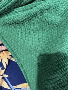 Green Knit Sweater