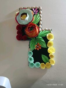 Handmade Paper Flower Wall Decor