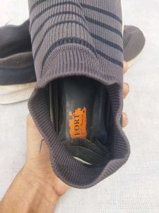 &#34;Used Men&#39;s Slip-On Shoes | Grey | Defective Pair&#34;