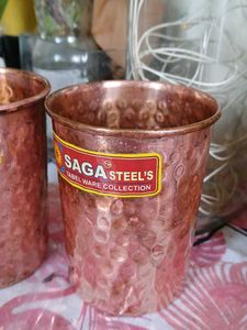 Copper Glass Set