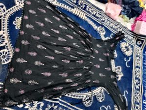 Elegant Black Kurta Set