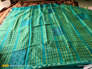 Elegant Green Saree