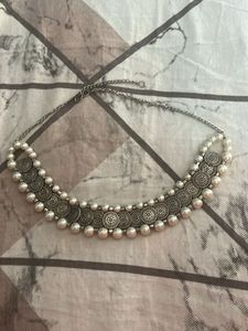 Pearl & Silver Necklace