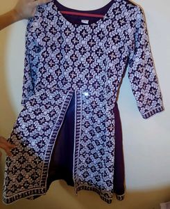Elegant Embroidered Kurta