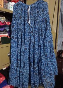 PINTRESTY FLARED SKIRT💙(Free Croptop)