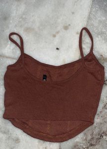 Brown Corset Top