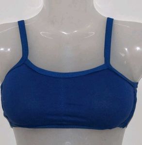 Blue padded Sports Bra