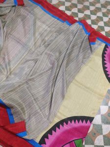 Colorful Printed Saree