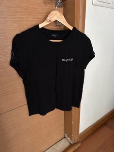 Forever 21 Black 'The Good Life' Tee