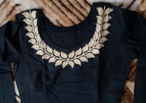 Black Salwar Suit With Dupatta