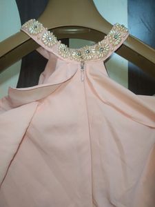 A Beautiful Baby Pink ColourTop 💗✨ Worked On Neck ✨