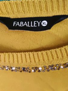 Fab alley Handwork Embroidery New Sweater For Sale