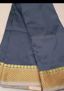 Elegant Grey Saree