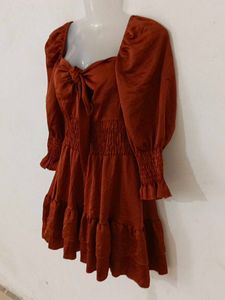 Y2K FIT&amp; FLARE SHORT DRESS
