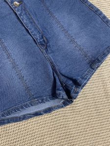 High Waisted Denim Shorts