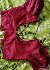 Marron Blouse With Lining