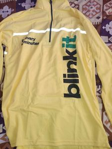 3 Blinkit Yellow T-shirt and 4 Swiggy tshirt