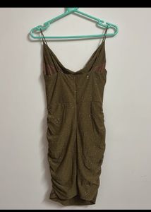 Brown Bodycon Mini Dress (never worn)