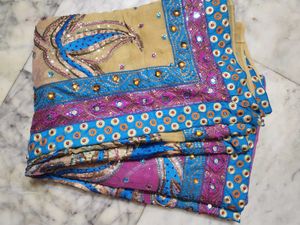 Arri Tari work multi colour saree🫠