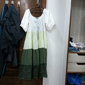 Green beautiful dress