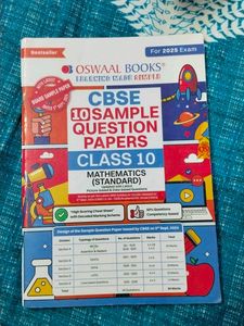 OSWAAL SAMPLE PAPERS CLASS 10 MATHS STANDARD