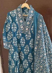 New Unused PureCotton Aline Anarkali Suit