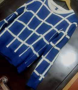 Blue🔵 Winter Top For Girl Or Woman 36 Bust