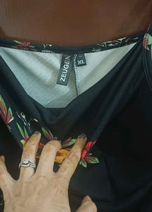 Black Floral Dress