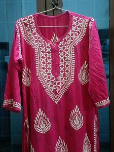 Elegant Embroidered Kurta