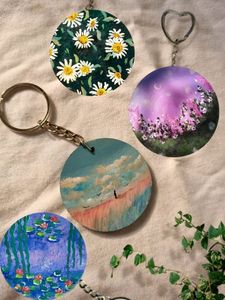 Custom Keychains ( Hand Painted )