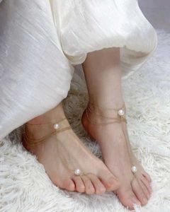 Beautiful💞 Pearl Foot Chain