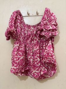 Floral Print Top