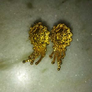 6 Pair 🌟 Golden Earrings