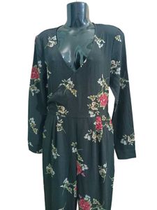 Floral Print Jumpsuit Superb Condition