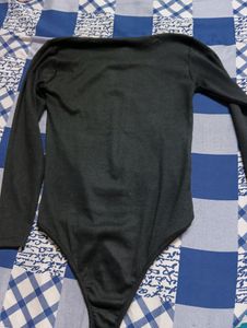 Combo Of 2 Ribbed Bodysuit Top