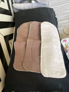 2 Cotton Diapers &amp; Unused Nappie