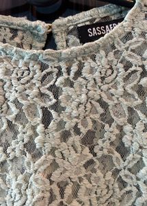 Mint Green Lace Top