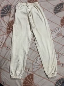 Comfy Cream Fleece Joggers
