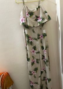 Floral Print Jumpsuit