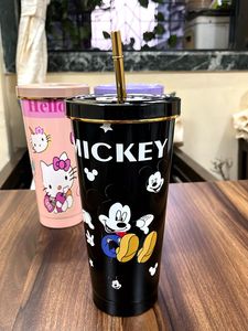 Cartoon Character Disney Steel Sipper - 1 Pc