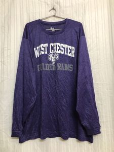 Badger Blue Long Sleeve T Shirt